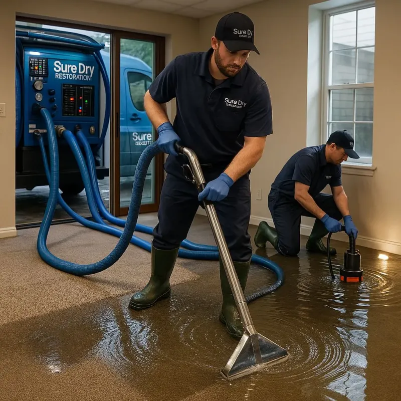 Water Extraction and Removal process in North Bellmore, NY